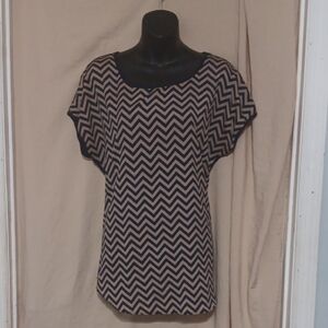 Chevron Patterned Women's Top